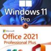 Windows 11 Pro + Pacote Office Professional Plus 2021 Genuíno